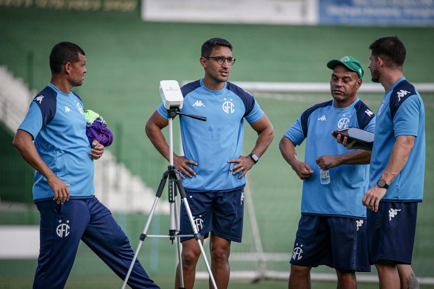 Ítalo Resende em treinamento no Brinco de Ouro pelo Guarani